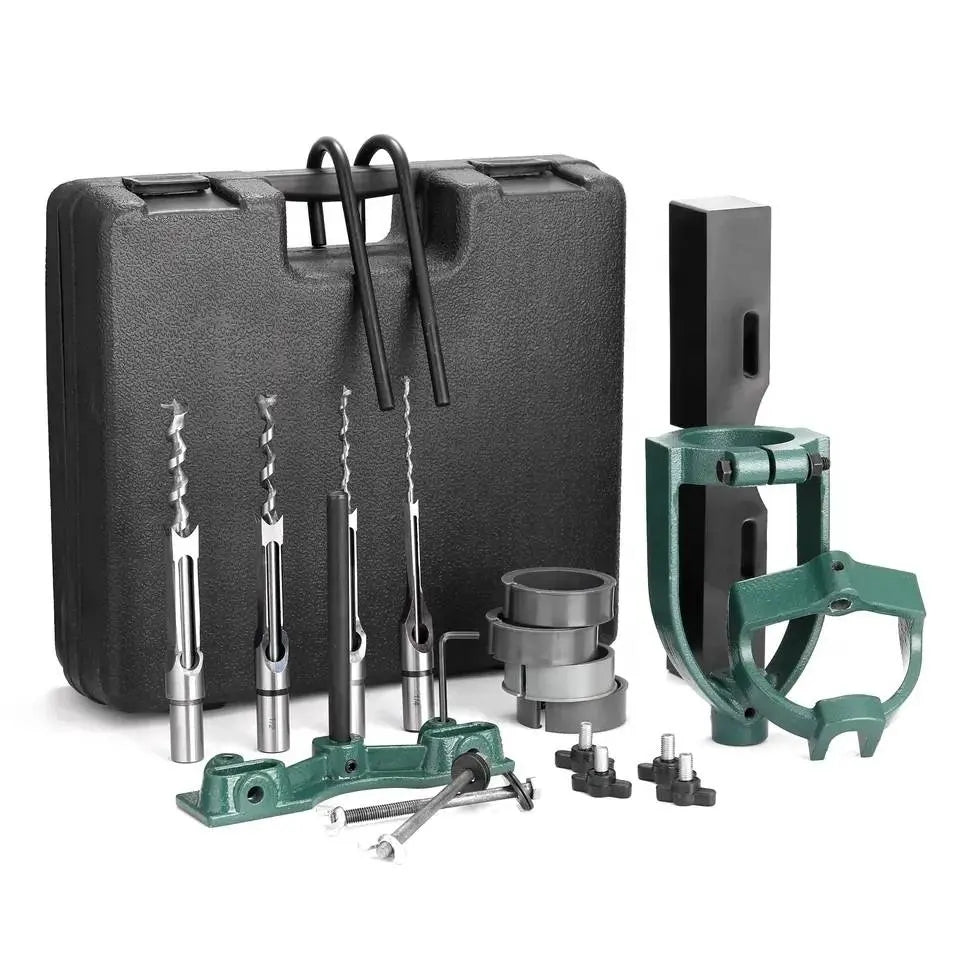 Kit de adaptador para taladro de columna y brocas cuadradas completo ...