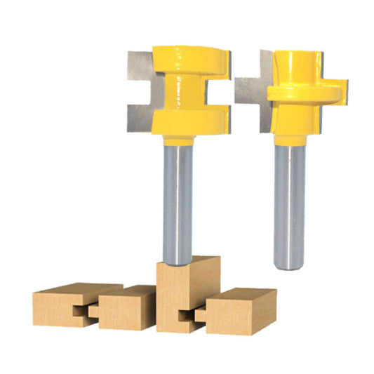 Set fresas para machimbre vastago 1/4