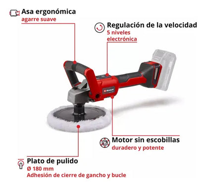 Pulidora/lijadora Ce-cp 18/180 Li E-solo Einhell