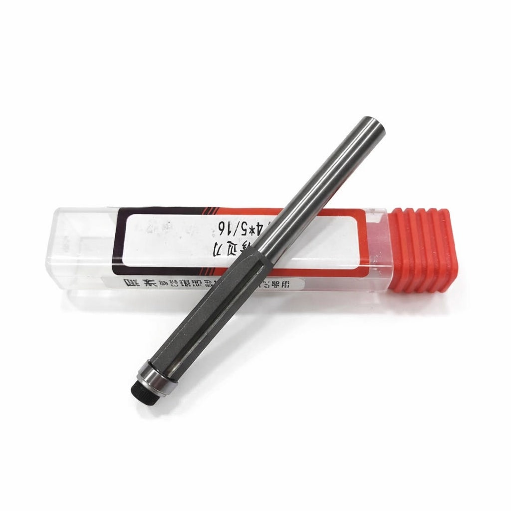 Fresa Copiadora Vastago 1/4" diametro 5/16" largo cuchillas 30mm KWS