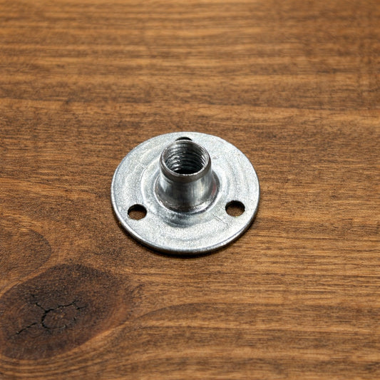 Buje Inserto Con Platina Circular 8mm 10/Unidades