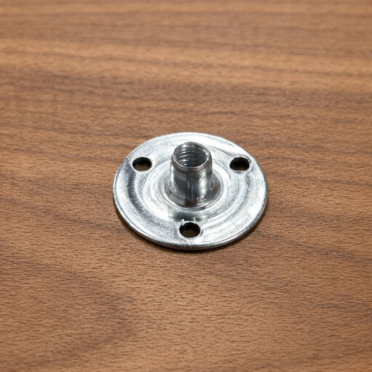 Buje Inserto Con Platina Circular 6mm 10/Unidades