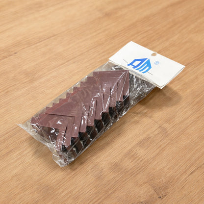 Escuadra de amure Marron 10/Unidades