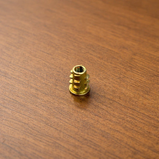 Buje Inserto Metàlico Rosca 4mm Exterior 7mm 10/Unidades