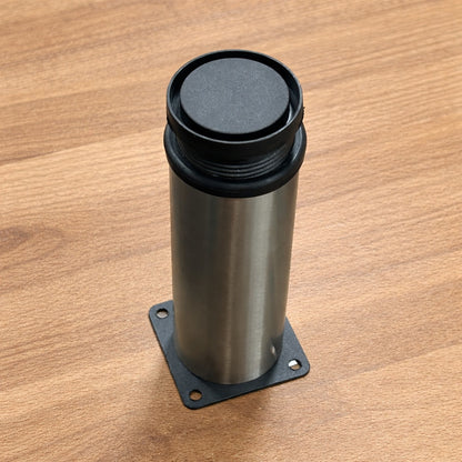 Pata Inox Circular 50mm x 150mm
