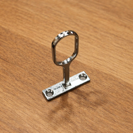Soporte para barrote oval pasante LA1