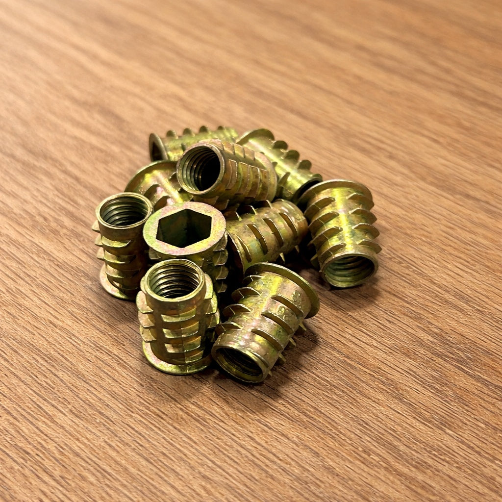 Buje Roscado Inox Buje Inserto Metàlico Rosca 10mm Exterior 14mm 10/Unidades – Tykhe