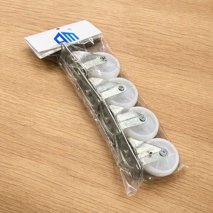 Rueda giratoria base metal 2" 4/Unidades