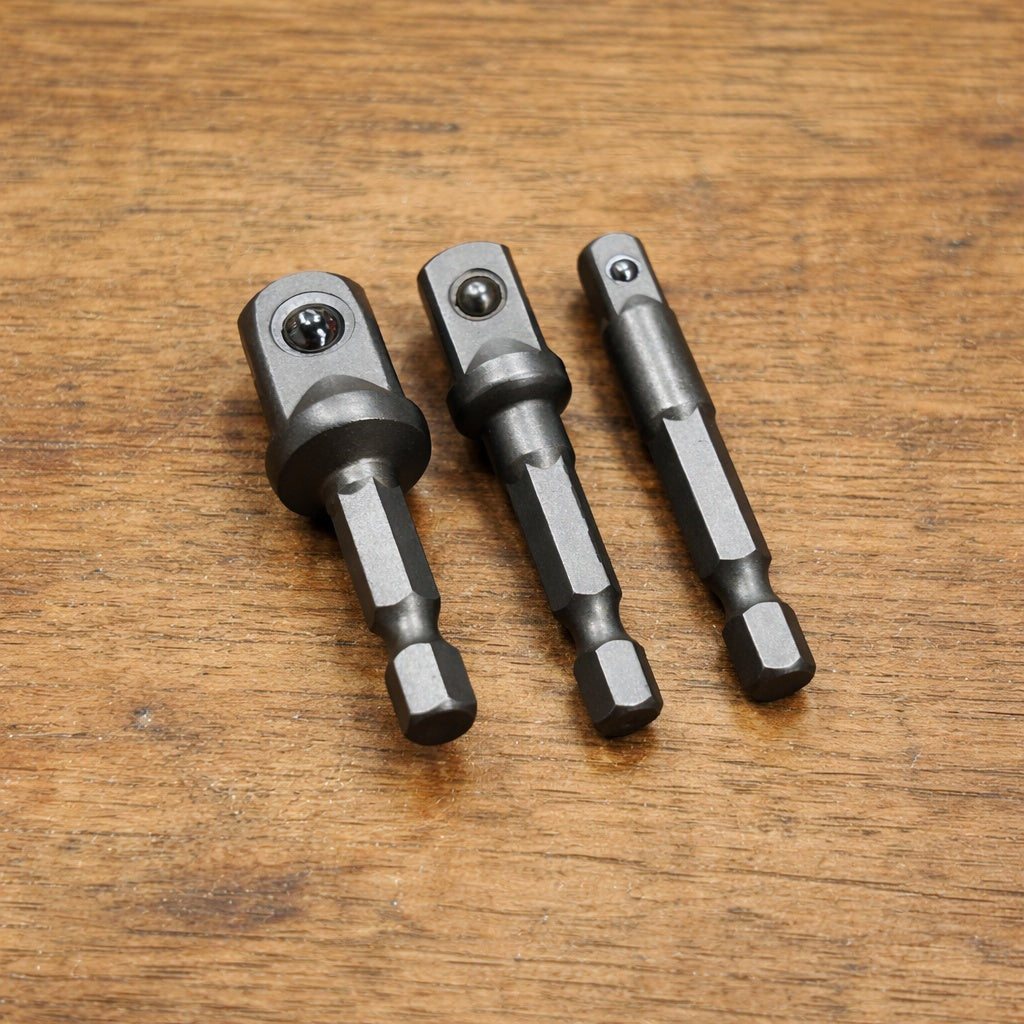 Adaptador dado 1/2, 3/8 y 1/4