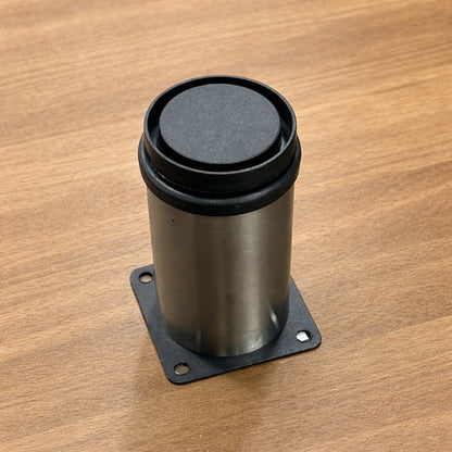 Pata Inox Circular 50mm x 100mm