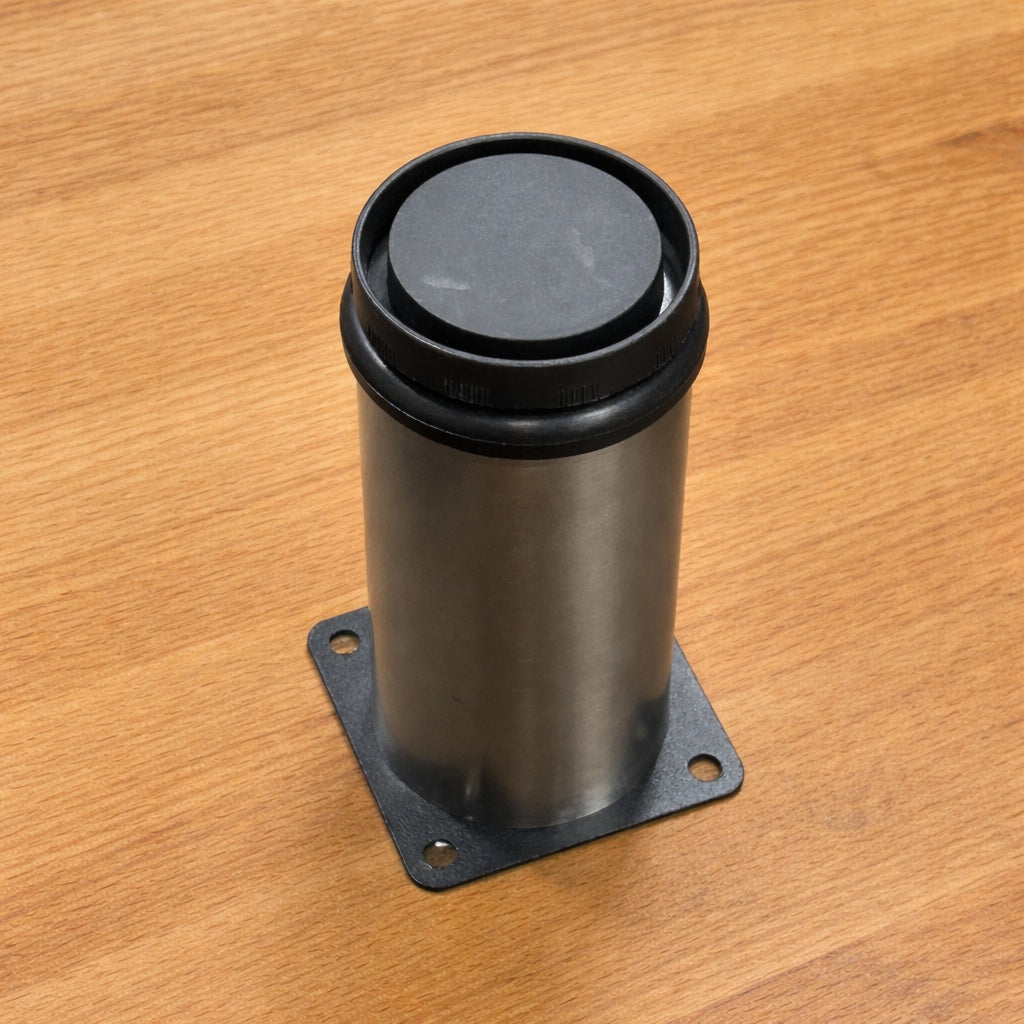 Pata Inox Circular 50mm x 120mm