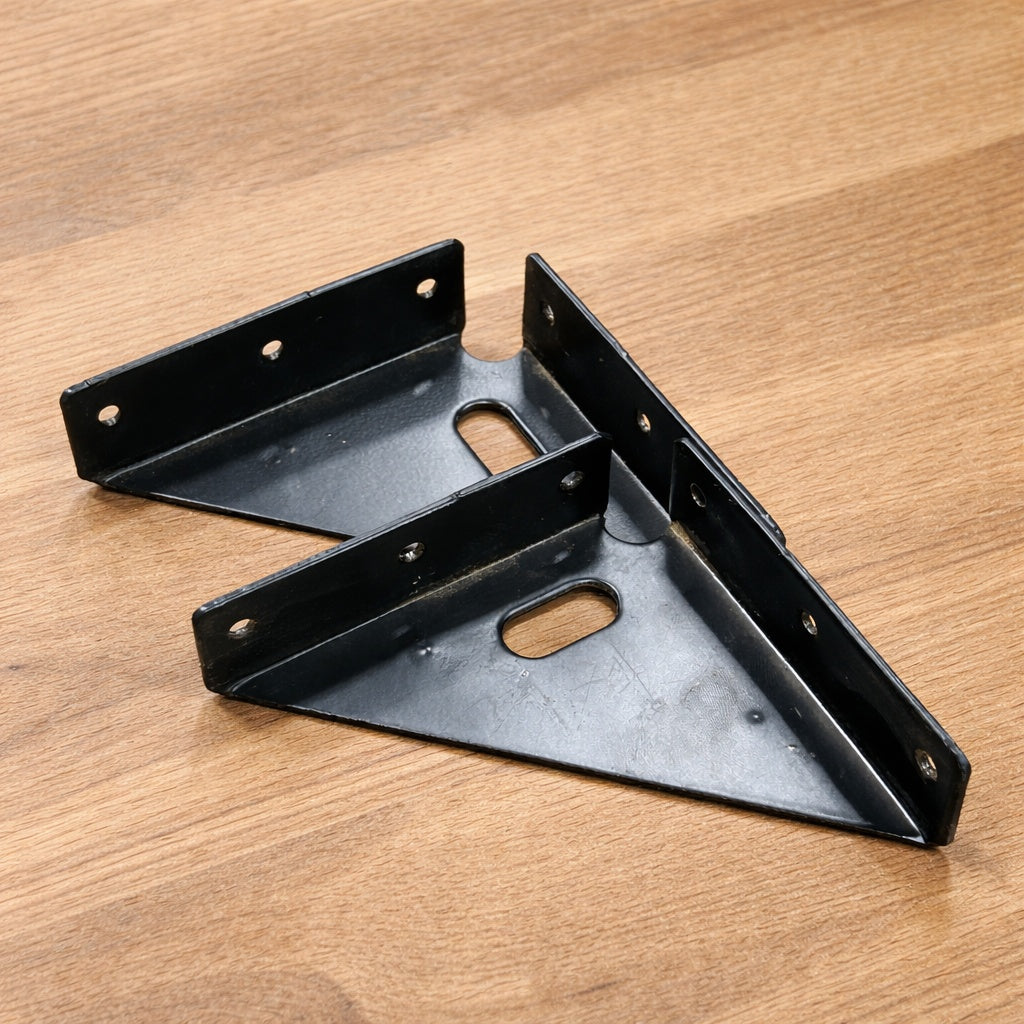 Escuadras 8.5 x 8.5 derecha izquierda color negro