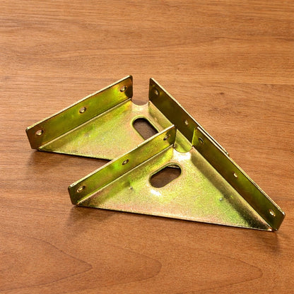 Escuadras 8.5 x 8.5 derecha izquierda color zincado