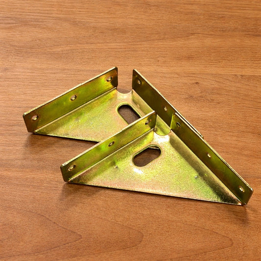 Escuadras 8.5 x 8.5 derecha izquierda color zincado