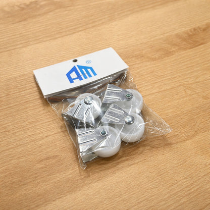 Rueda Base Metal 125" 4/unidades