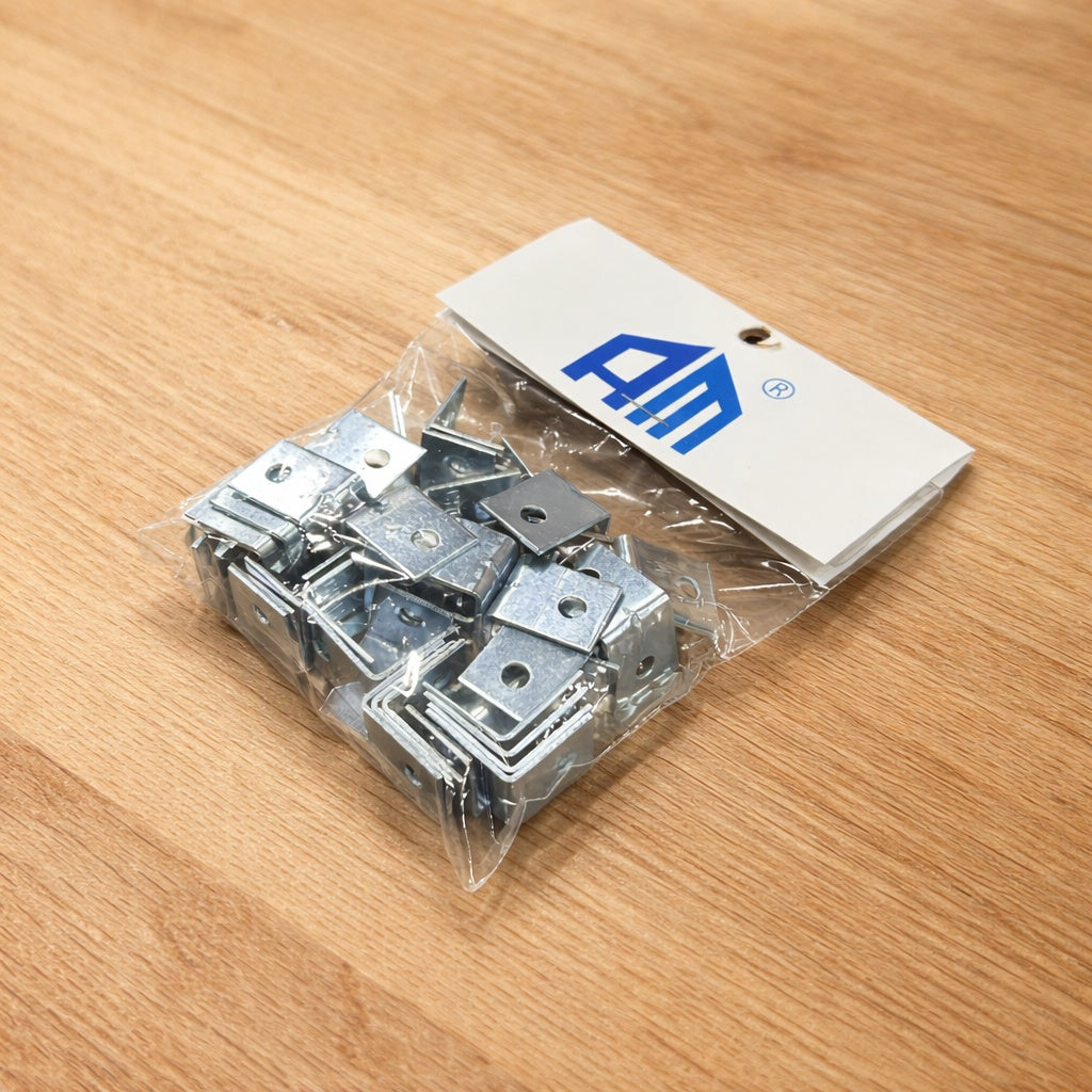 Escuadra 20 x 20 metal 50/Unidades