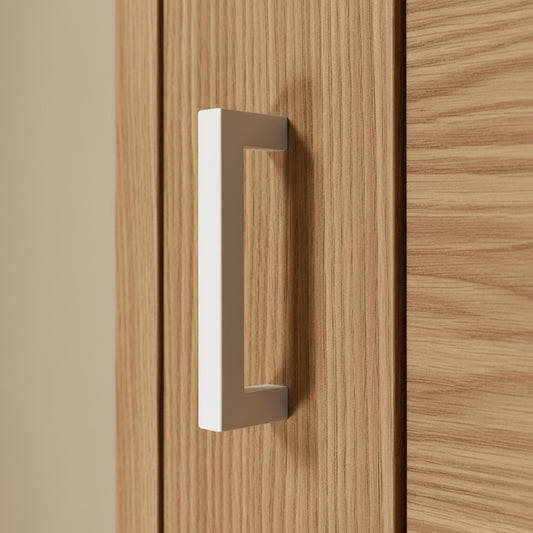 Tirador Quaddro 128mm Color Blanco