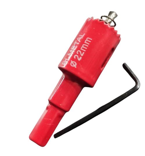 Sierra copa- Bi-metal alta velocidad 22mm