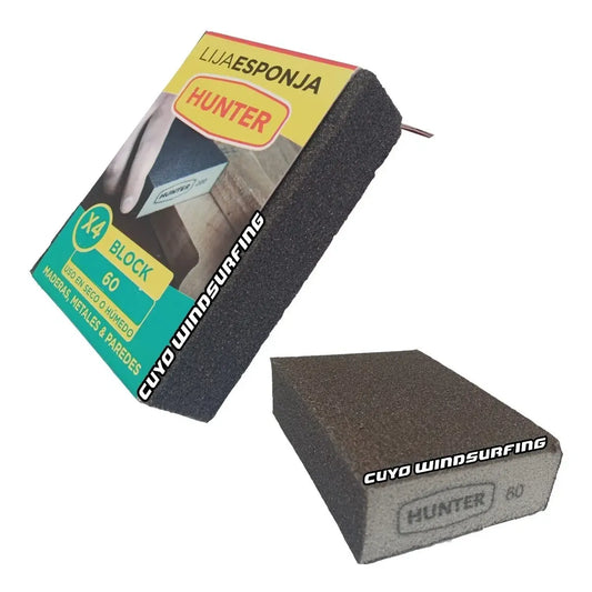 Taco Lija Esponja Block Grano 60 Hunter