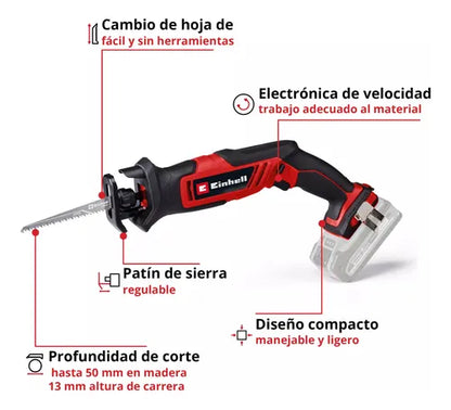 Sierra De Sable Inalámbrica Te-ap 18/13 Li - Solo Einhell