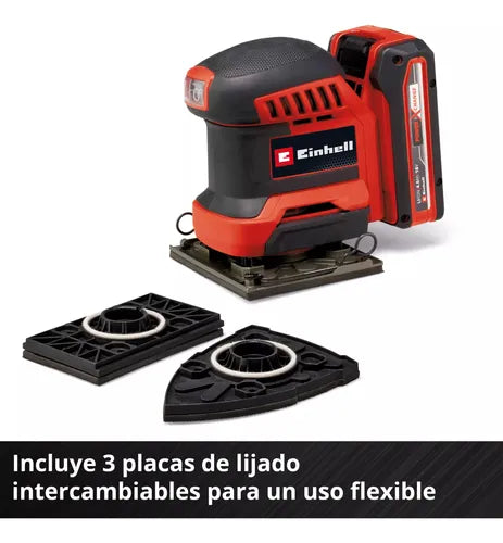 Lijadora Con Batería Te-os 18/113 3x Li - Solo Einhell