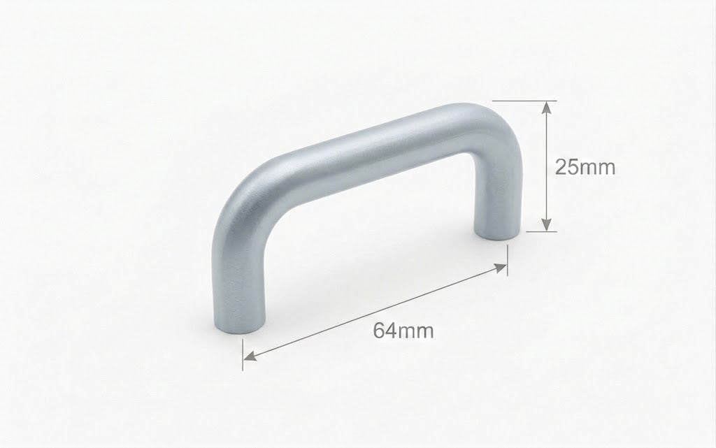 Tirador Stretto 64mm Gris