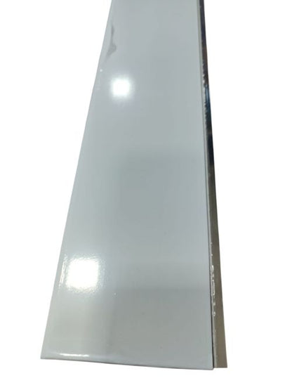 Zocalo, Rodapie P/bajo Mesada Pvc color Blanco 3m ( 100mm)